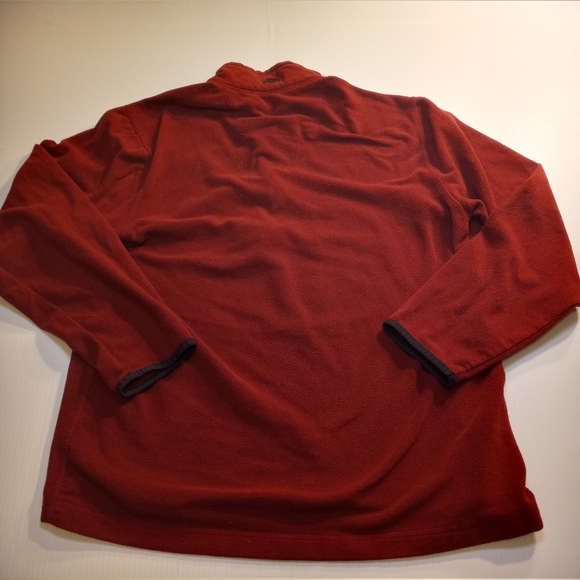 Timberland Fleece Quarter Zip Sweater Sz Large - Picture 2 of 10
